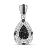 1/5CT-DIA FASHION BLUE PENDANT